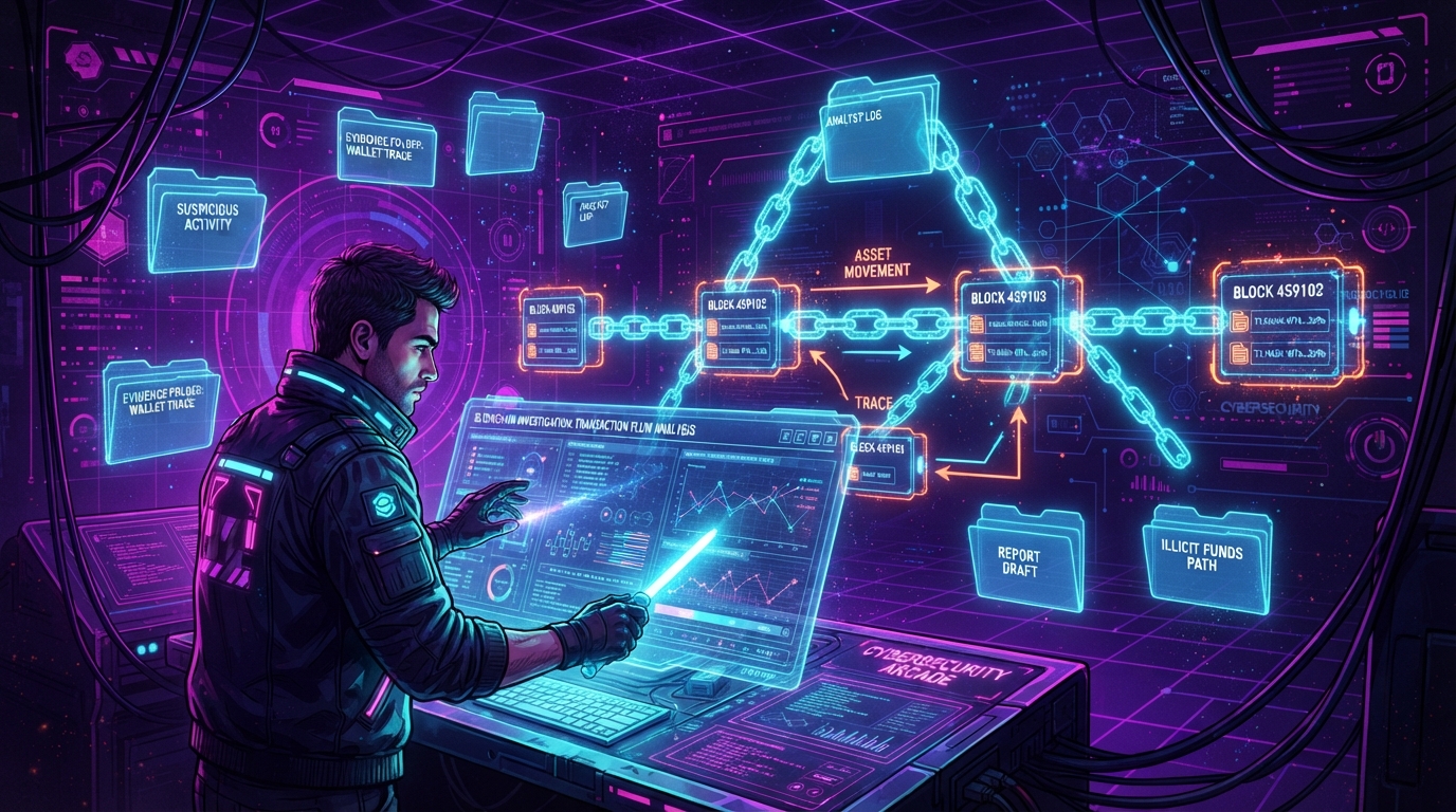 Blockchain forensic investigation visualization for Forensic-Chain